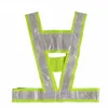 2pcset Brand New Outdoor Night Yellow Reflective Safety Vest Clothes Lime High Visibility Reflective clothes for Cycling Running6872457