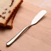 Fashion Kitchen Tableware Knives Stainless Steel Utensil Cutlery Butter Knife Cheese Dessert Jam Spreader Free Shipping LX3499