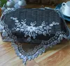 Kant Sequin Embroidery Placemat Cup Coaster Mok Keuken Kerst Eettafel Plaats Mat Cloth Tea Coffee Doily Dish Pad