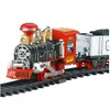 Brinquedo Railroad Engraçado Gadgets Controle Remoto Carro Carro Elétrico Vapor Smoke Train Set modelo brinquedo presente