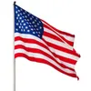 5 stks 90x150cm Amerikaanse vlag Polyester US Vlag USA Banner National Pennants Vlag van Verenigde Staten 3x5 ft H218W