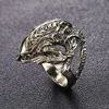 Sprzedawanie AVP Alien Punk Ring Warrior Pierścienie fajne biżuterię dla zwierząt rowerzystki dla mężczyzn i kobiet 9541795