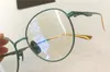 새로운 높은 품질 3370 디자이너 브랜드 여성 안경 남자 복고풍 라운드 안경을 원래 상자 lunette 드 솔레 광학 프레임 안경