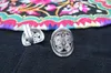 Guizhou Yunnan ethnic style retro handmade original Miao silver jewelry ring butterfly flower silk ring free shipping