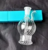 Teekanne Transparente Wasserflaschen Großhandel Glasbongs Rohre Wasserpfeifen Glaspfeife Rauchzubehör