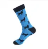 VPM Big Size Katoen Heren Sokken Grappige Animal Dog Elephant Aap Sloth Bear Penguin Knie Hoge Lange Cool Skate Sock voor Mannen