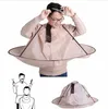 Foldable Hair Cutting Cloak Umbrella Cape Salon Barber For Adult Hair Styling