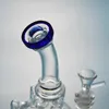 Pipes Octopus Braços Recycler Bong Oil Rigs água Matrix Perc Dab Rig Waterpipe Fumar Vidro Água Bongos Com 14 milímetros bacia pedaço OA01-1