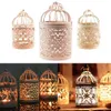 Supporto per portacandele vuoto lanterna in stile marocchino antico Decorazioni romantiche per matrimoni