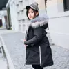 Princess Winter Jas voor meisjes gemaakt van ganzenveren Kinder jassen Leeftijd 10 14 jaar kinderen outfit winter meisjes kleding