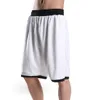 Mäns Basketball Shorts Boy Sport Running Short Byxor Training Fitness Elastisk Sommarstrand Gym Andningsbar Plus Storlek