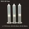 工場価格直接アメリカシリンジ、液体顔料接着剤容器、3/5/10/30 / 55cc米国の注射器に適している