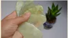 Kinesiska Naturliga Jade Skrapverktyg Gua Sha Facial Treatment Massage Tool Traditionella kinesiska Massage Hälsovårdsverktyg