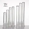 G.o.g glas diffunderat ner rörrök med 6 skär 18mm / 14mm downstems för rör DAB-riggar