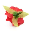 PC-50 PCS 4cm Mini artificielle de soie artificielle Fleurs de rose têtes avec feuilles bricbooking Scrapbooking fleur baiser balle pour le mariage de306i