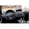 Strisce di rivestimento del volante in ABS cromato per BMW serie 1 3 F30 F20 118i 316i Car Styling Accessori interni211E