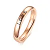 Free Engraving 3mm Hand Stamping Stackable Promise Rings in Stainless Steel Christian Jewelry Inspirational Faith, Hope, Love