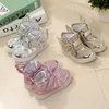 EU21-36 Scarpe per bambini con luce New Fashion Glowing Sneakers Ragazzi Bambine Scarpe Ali Canvas Flats Primavera Bambini Light Up Shoes