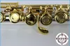 Новый профессиональный высокого качества SUZUKI 16 Holes Open флейта Музыкальные инструменты Мельхиор Позолоченные Кнопка с ключом E, Case