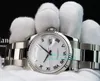 Offre spéciale montre de haute qualité blanc romain 118239 36mm en acier inoxydable automatique hommes et dames montre-bracelet pour femmes