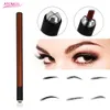 Stylo brodé manuel semi-permanent pour la ligne de sourcil Cross Play Mist Microblading Tattoo Pen Spotted Single-head Inox Manual