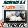 168 9" 9 inch build in flashlight Google Android 4.4 Allwinner A33 Tablet PC bluetooth support Quad Core WiFi DUAL CAMERA B-9PB