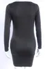 レディース服のためのドレスファッションドレスカジュアルドレスイギリスの女性の長袖プルオーバーレディースパーカーセータートップミニジャンパードレス6-18