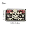 10 UNIDS Buccaneer Skull Parches Insignias para Punk Suéter Planchado en Transferencia Bordado Parche para Ropa Coser Accesorios para Pantalones Chaqueta