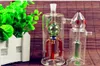 Strawberry twin water bottle Wholesale Glass bongs Oil Burner Glass Water Pipes Oil Rigs Smoking Rigs