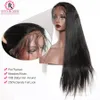 250 perucas de cabelo de renda de renda de densidade para mulheres negras retas pré -arrancadas perucas de renda brasileira rosa rainha Remy8763010