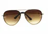 Femmes de luxe de haute qualité Metal Retro Frame Brand Designer Vintage Eyewear Sun Glasses For Women Shade Fashion UV Sunglasses avec 2359561