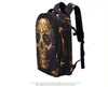 Scheletro 3D Skull Casual Travel Occiglia da viaggio Men039s and Women039s Sports Waterproof Backpack RucksAck BookBag318990