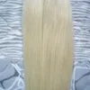 Remy Blonde Малайзийские волосы с микро-нано-кольцами 100 г Наращивание волос с микро-петлями 1 г Малазийские девственные прямые волосы с микро-кольцами exten5337864