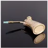 The New Hot Pipe Filter Filter Suction Card Mini Portable Brass Copper Pipe and Glass