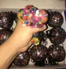 Anti Stress Reliever Colorful Beads Grape Mesh Ball Tricky Toys Autism Mood Squeeze Stress Relief Funny Gift