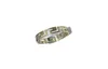 forme de motif simple lisse en bague en or Taille 7/8/9/10/11 Bagues en acier inoxydable pour femmes