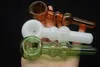 En gros pas cher 12 cm verre coloré gourde pipe à tabac mini pas cher à la main cuillère pipe pour herbe sèche livraison gratuite