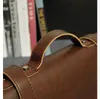 Fabrik Direktverkauf Marke der Herren Freizeittasche Tasche Retro tragbare hochwertige männliche Paket Business Männer Crazy Horse Leder bri9221339