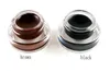 Musikblomma 1007 varaktiga drama Gel Eyeliner 2Color Black Brown 2 i 1 med Brush Set6650751