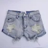 Vintage Ripped Hole Fringe Thong Women Sexy Pocket One Teaspoon Jeans Shorts Summer Girl Denim Booty Short12842515