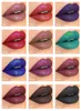 Nuovo trucco Waterproof pudaier glitter Lip Gloss Matte Liquid Lipstick Donne Cosmetici pieni di colore puro, il colore è forte DHL che freeshipping