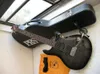 Gratis frakt ny! Bästsäljande svartgrå gitarr Musikinstrument Electric Guitar Gratis frakt med fodral