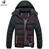 新しいアイデア男性冬のジャケット暖かい男性コートファッション厚いサーマルメンパーカーカジュアル服のサイズM-4xl
