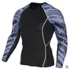 Nieuwe Trend Lange Mouwen Sport Shirt Mannen Running T-shirts Gym Sportkleding Sport Top Mens Sportkleding Rashgard met Plus Size