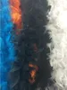 Glam Flapper Dance Fancy Dress Costume Accessory Feather Boa Sjaal Wrap Burlesque Feather Boa 200cm Turkije Veer Boa Strip vele kleuren