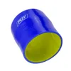 PQY - Blue&yellow 2.75"-3" 70mm-76mm Silicone Hose Straight Reducer Joiner Coupling PQY-SH275300-QY