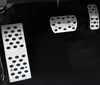 Luhuezu Aluminium Alloy Brake Pedal Pedale Cover For Subaru XV Forester Outback Accessories