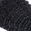 Indian Jerry Curl 100% unverarbeitete menschliche Reinheit Haargewebt Remy Human Hair Extensions Menschliches Haar webt färbbare 3 Bündel