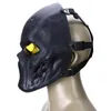 Odporne PC Lens Skull Paintball Games CS Field Face Ochrona Polowanie Taktyczne Kolarstwo Rowerowe Full Face Mask