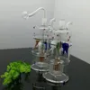 Tubos de humo Hookah Bong Glass Rig Oil Water Bongs Colorful Spotted Four Claw Fish Filter Glass Water Smoke Bottle nuevo